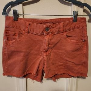 Maurices women's size 3/4 jean shorts
